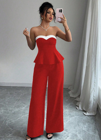 Костюм (топ, брюки) SHEIN (365437790)