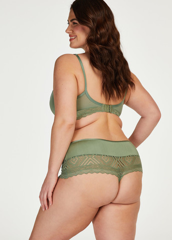 Хакі бралетт бюстгальтер Hunkemoller без кісточок поліамід