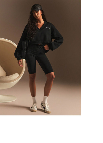 Черный демисезонный пуловер пуловер SHEIN