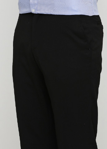 Черные кэжуал демисезонные прямые брюки George