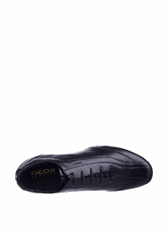 Черные кэжуал туфли Geox на шнурках