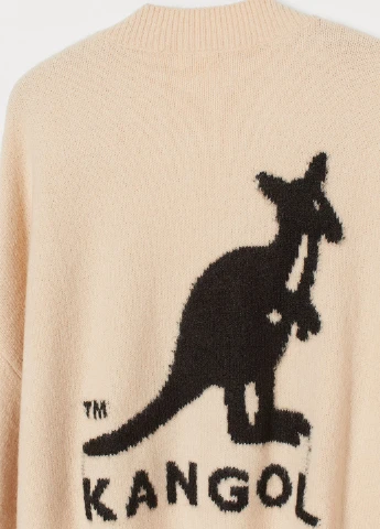 Бежевый демисезонный кардиган H&M