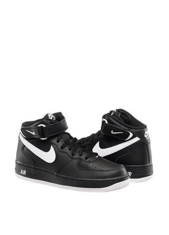 Черные осенние мужские кроссовки Nike на липучке