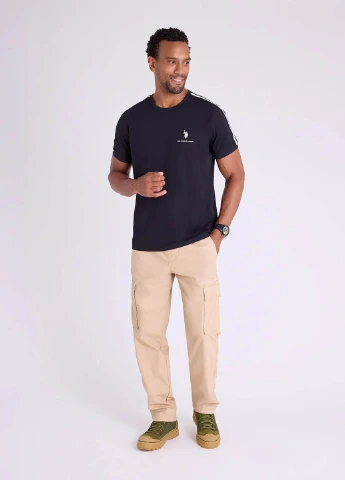 Чорна футболка U.S. Polo Assn.