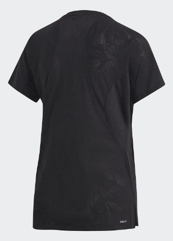 Черная всесезон футболка с коротким рукавом adidas