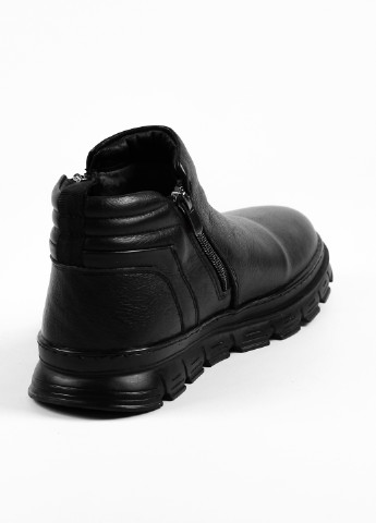 Черные зимние ботинки мужские зимние Pandew