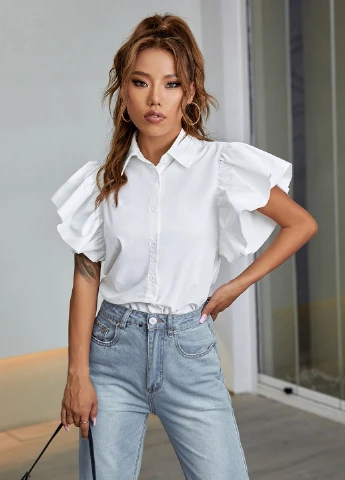 Біла блуза SHEIN
