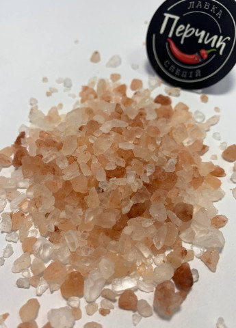 Сіль рожева (гімалайська) крупна 205 грам в скляній банці No Brand (251407371)