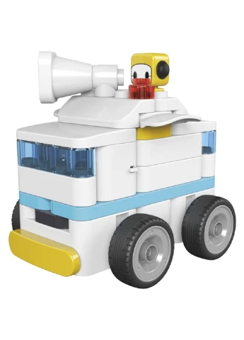 Конструктор Blocks Ambulance + пульт ДУ 69 елементів (62003W) Pai Blocks Ambulance + пульт ДУ 69 элементов (198485065)