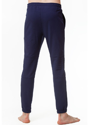 Темно-синие домашние демисезонные брюки Kosta