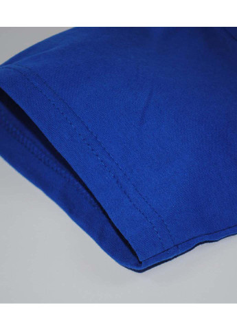 Синяя футболка Fruit of the Loom Valueweight v-neck