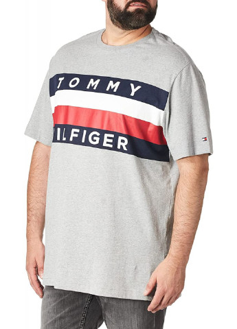 Сіра літня футболка Tommy Hilfiger