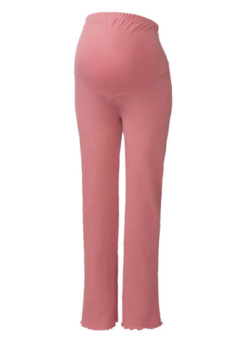 Темно-розовая всесезон пижама для беременных (лонгслив, брюки) лонгслив + брюки Esmara