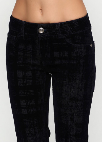 Черные кэжуал демисезонные зауженные брюки Emporio Armani