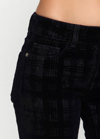 Черные кэжуал демисезонные зауженные брюки Emporio Armani