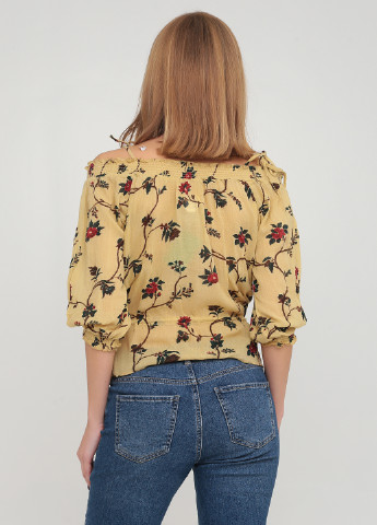 Горчичная демисезонная блуза Ralph Lauren