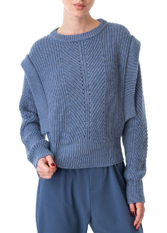 Блакитний зимовий светр Imperial
