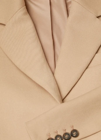 Бежевое демисезонное Пальто H&M