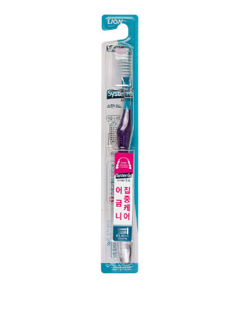 Зубная щетка глубокое очищение Systema Standard Toothbrush мягкая (1 шт.) Lion Corea (186443616)