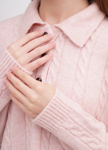 Светло-розовый демисезонный свитер EQUILIBRI