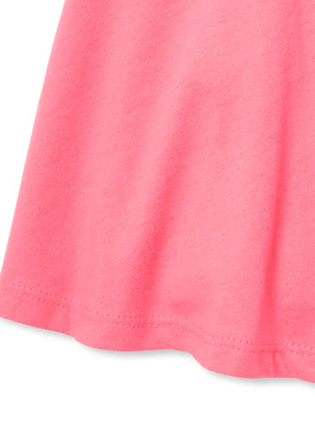 Розовая кэжуал однотонная юбка The Children's Place клешированная