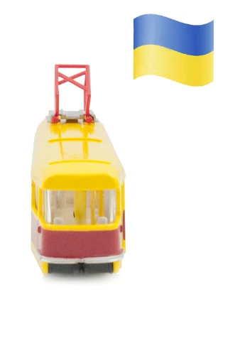 Модель трамвай (світло, озвуч. Рус. Яз.) Технопарк (163192708)
