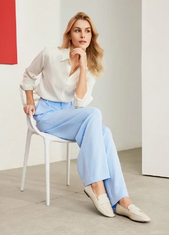 SHEIN Туфлі лофери айворі з штучна шкіра, поліуретан, китай — демісезон (339133646)