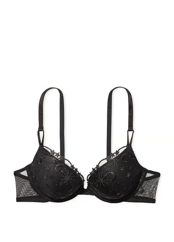 Чорний демісезонний комплект (бюстгальтер, трусики) Victoria's Secret