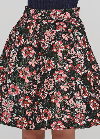 Разноцветная кэжуал цветочной расцветки юбка Vero Moda колокол