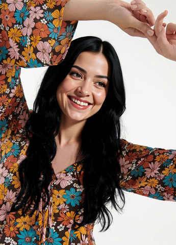 Комбинированная блуза House