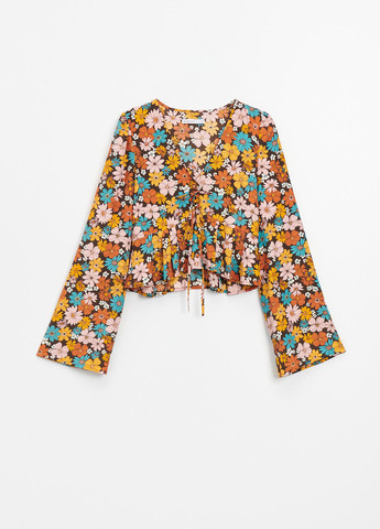 Комбинированная блуза House