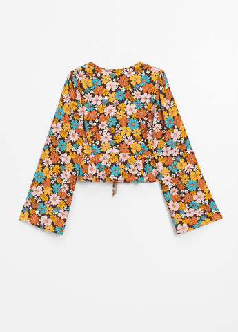 Комбинированная блуза House