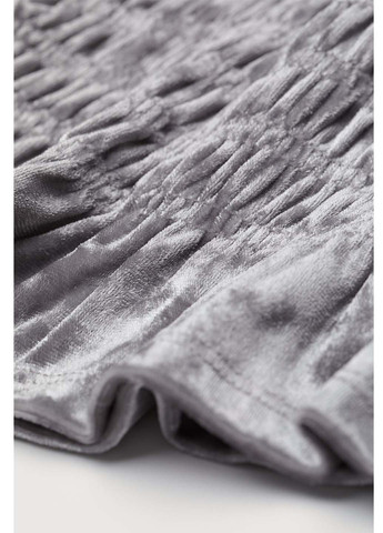 Сіра кежуал сукня а-силует H&M однотонна