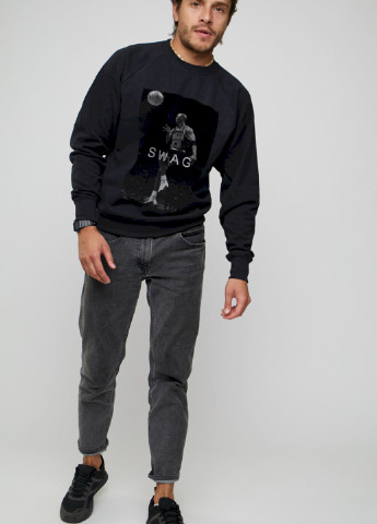 Черный свитшот мужской YAPPI (198688742)