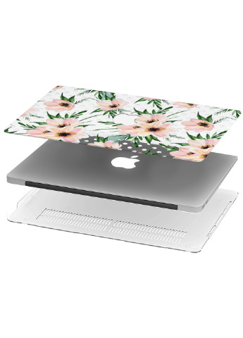 Чохол пластиковий для Apple MacBook Air 13 A1466 / A1369 Квіти (Flowers) (6351-1568) MobiPrint (218347901)