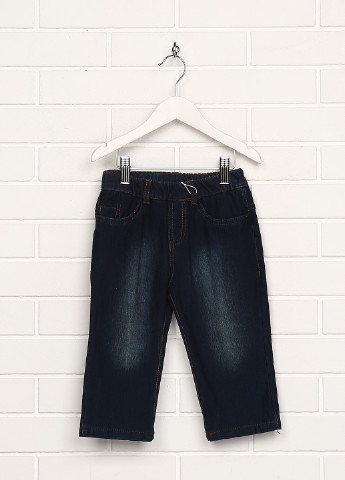 Темно-синие демисезонные со средней талией джинсы Marine
