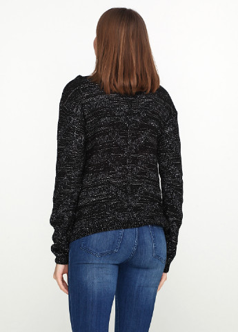 Черный демисезонный пуловер пуловер Coupage №5