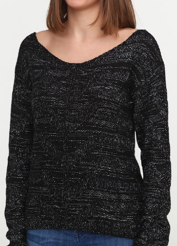 Черный демисезонный пуловер пуловер Coupage №5