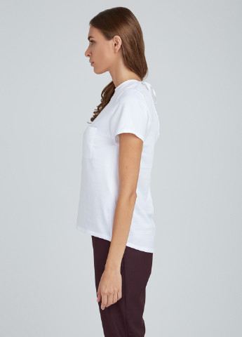 Белая демисезонная блуза HYGGE