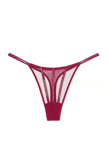 Бордовый демисезонный комплект (бюстгальтер, трусики) Victoria's Secret