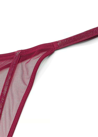 Бордовый демисезонный комплект (бюстгальтер, трусики) Victoria's Secret