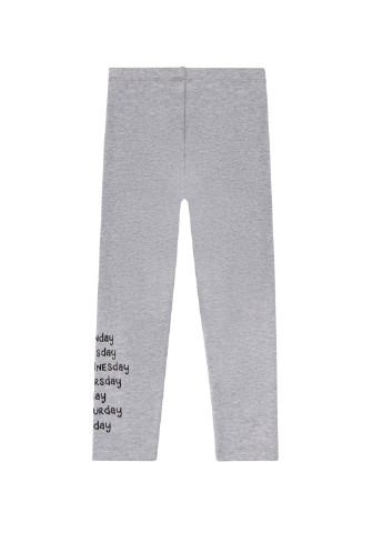 Серые демисезонные легинсы Lupilu