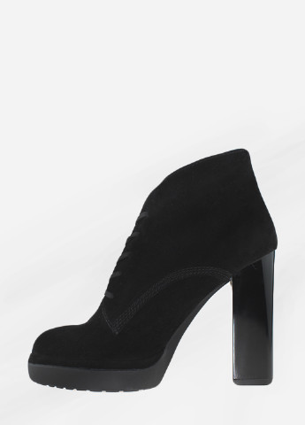 Осенние ботинки rd16901-11 черный Dominel из натуральной замши