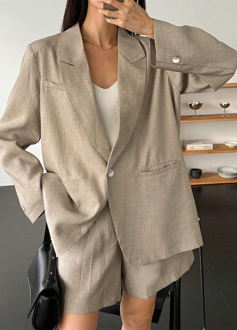 Костюм (жакет, шорти) SHEIN (366257759)