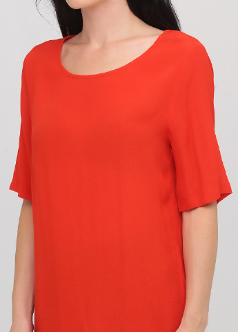 Яскраво-червона літня блузка Minimum