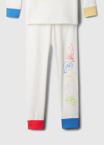 Молочная всесезон пижама (лонгслив, брюки) лонгслив + брюки Gap