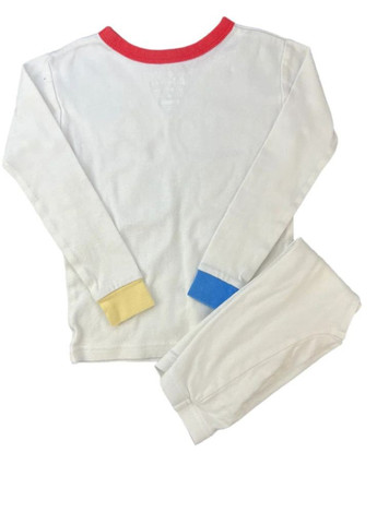 Молочная всесезон пижама (лонгслив, брюки) лонгслив + брюки Gap