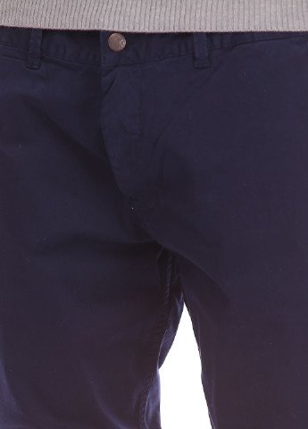 Темно-синие кэжуал демисезонные зауженные брюки Sprider
