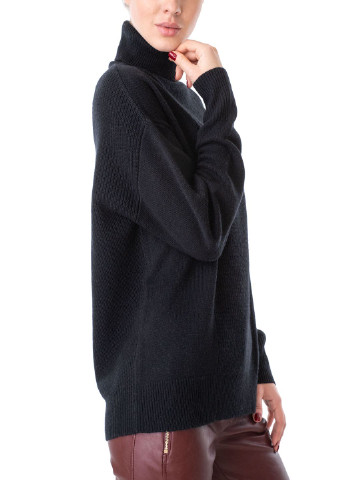 Черный зимний свитер Trussardi Jeans