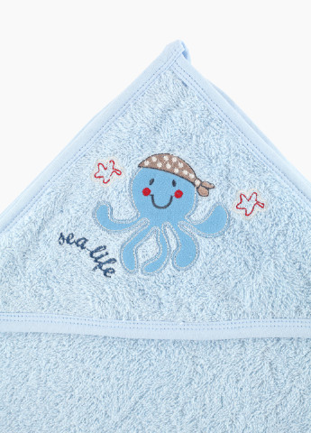 Ramel полотенце с уголком голубой производство - Турция